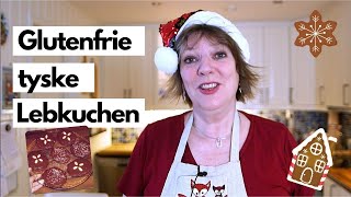 Tysk julebakst  Lebkuchen og videotips  hvordan lage tyske julekaker [upl. by Rambort]