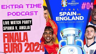 Ne uităm împreună la FINALA de la EURO 2024 SPANIA v ANGLIA LIVE WATCH PARTY Extra Time EURO [upl. by Aiuqat177]