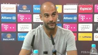 Guardiola unbeeindruckt  FCB gegen den quotAngstgegnerquot  kickertv [upl. by Winny]