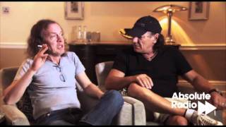 ACDC Interview  Angus Young and Brian Johnson [upl. by Anyrak401]