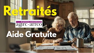 Retraités  Aide Gratuite AgircArrco [upl. by Enelym122]