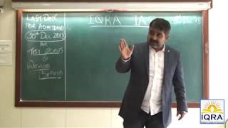 Ancient Indian History part 1 by Avadh Ojha Sir  IQRA IAS PUNE [upl. by Roosnam]