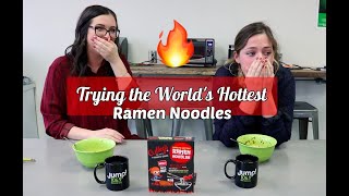 The Worlds Hottest Ramen Noodles are NO JOKE [upl. by Ahsiek2]