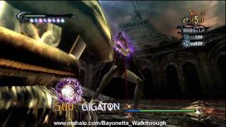 Bayonetta Walkthrough  Chapter 4  The Cardinal Virtue of Fortitude Part 1 HD [upl. by Aek948]