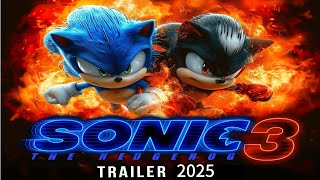 Sonic The Hedgehog 3 2025  Final Teaser Trailer – Sonic’s Ultimate Adventure Begins 2025 Movie [upl. by Obellia]