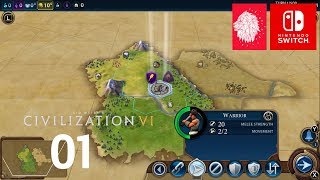 Civilization 6 Switch Gameplay Walkthrough Part 1 [upl. by Aidas383]