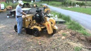 2005 Rayco 1631 Super JR Self Propelled Stump Grinder For Sale Mark Supply Co [upl. by Drahser]