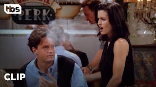 Friends Chandler’s Caught Smoking Season 1 Clip  TBS [upl. by Akerdnahs908]