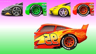 CORRECTLY GUESS THE LIGHTNING MCQUEEN CAR HEAD [upl. by Wilser]