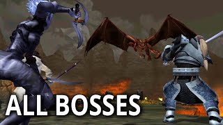 Forgotten Realms Demon Stone  ALL BOSSES [upl. by Kaiulani978]