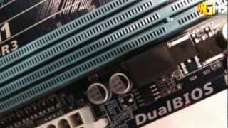 AMD A43400 Gigabyte GAA55MDS2 amp AMD 2 x 4GB DDR31600 Unboxing [upl. by Llerol]