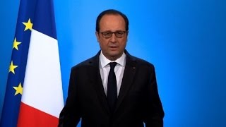 Présidentielle Hollande annonce quil ne se représente pas [upl. by Orrin]