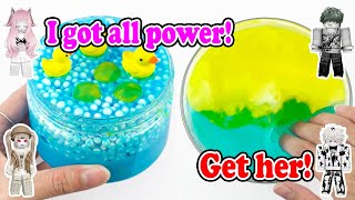 Slime Storytime Roblox  My friends hunted me for a reward after discovering my powers [upl. by Kesia173]