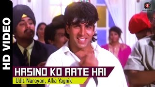 Hasino Ko Aate Hai Full Video  Lahu Ke Do Rang 1997  Akshay Kumar amp Karishma Kapoor [upl. by Rebmak]