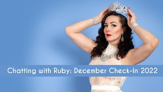 Chatting with Ruby Spencer Chicago Burlesque End of Year Round Up [upl. by Ihdin]