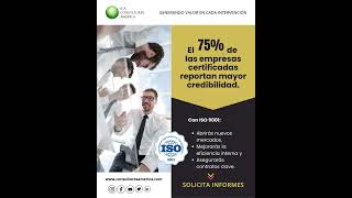 Con ISO 9001 abrirás nuevos mercados y asegurarás contratos importantes [upl. by Ettezzil154]