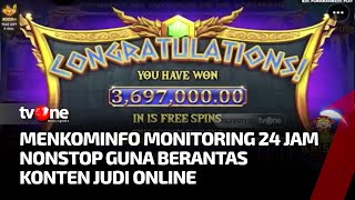 Bye Bye Zeus Kominfo Blokir Ratusan Ribu Situs Judi Online  Kabar Utama tvOne [upl. by Faydra]