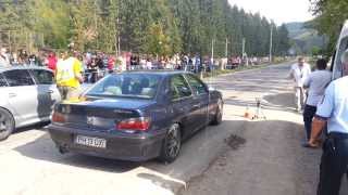 Peugeot 406 19 TD vs BMW 530 D  Covasna 200m 2013 semifi S7 1 [upl. by Arnuad]