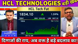 🟢HCL Tech Share Latest News 🔴 HCL Tech Share Today Update Market Trends and Fundamental Analysis [upl. by Akinat]