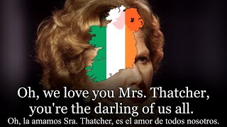 Mrs Thatcher Song  Irish AntiThatcher Song [upl. by Auhsot]