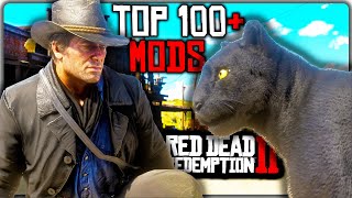 TOP 100 Mods For Red Dead Redemption 2 [upl. by Aislehc594]