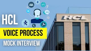 Mock Interview 4  HCL Voice Process  Seekeras [upl. by Nehtiek]