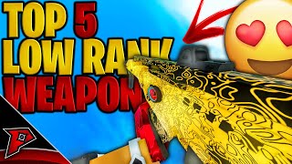 TOP 5 LOW RANK WEAPONS in Bad Business [upl. by Sell]