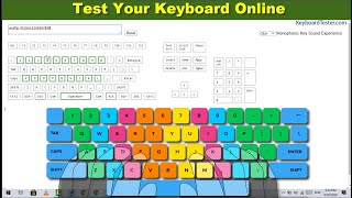 Online Keyboard Tester  Check All Keyboard Buttons Working Properly or Not [upl. by Tybi]