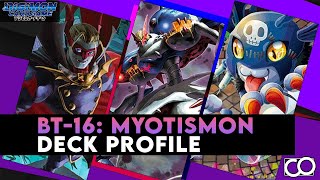 BT16 MaloMyotismon Deck Profile Digimon Card Game [upl. by Zacarias613]