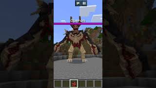 Very powerful Oberon boss trending shorts minecraft [upl. by Loomis892]