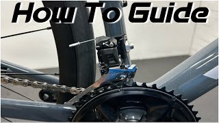 Shimano 105 R7100 Front Derailleur Fitting Guide [upl. by Joete]