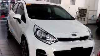 Kia Rio Hatchback Review  Clear White [upl. by Talyah42]