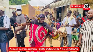 Dimou Soninké à l’accueil de l’association Terre des lions à Kounghany  abonnezvous [upl. by Anij138]