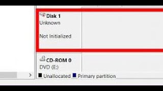 Fix Disk Unknown Not Initialized 100 works without any data lost Failed Drive [upl. by Darrill]