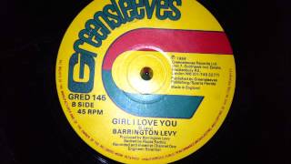 Barrington Levy  Girl I Love You [upl. by Enairda]