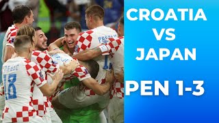 Japan Vs Croatia Pen 13 Super 16 FIFA World Cup 2022 Highlights [upl. by Nahn]