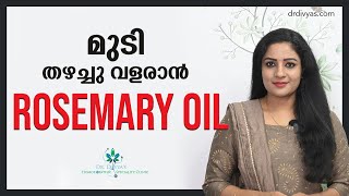 മുടി തഴച്ചു വളരാൻ Rosemary Oil അറിയേണ്ടതെല്ലാം  Most Effective Hair Growth Oil for Fast Hair Growth [upl. by Spearing918]