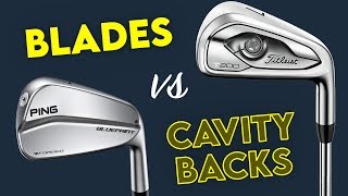 Blades vs Cavity Back Irons What You Need to Know  Tech Tuesday [upl. by Byrann]