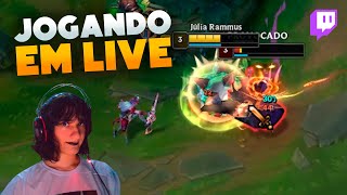 Jogando de RAMMUS em LIVE [upl. by Lessur]