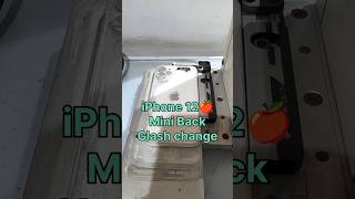 iPhone 12 Mini back glass change laser cutting masin se youtubeshorts bmrepairing apple iphone [upl. by Rosenfeld]