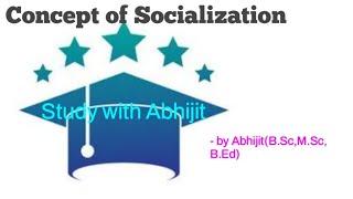 Concept of socializationDefinition of socializationchildhood and growing up BEd notes [upl. by Oretna]