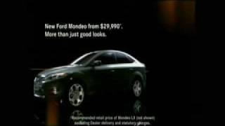 Ford Mondeo Australia TVC Revoiced Mock Up Ad 29990 [upl. by Jaclin]