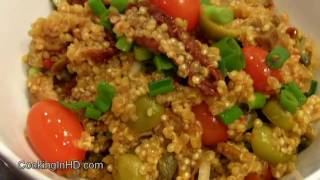 Mediterranean Inspired Quinoa Salad [upl. by Jeconiah]