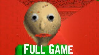 Baldis Basics in Education and Learning Full Game amp ENDING Gameplay Free indie horror Game [upl. by Nnaed626]