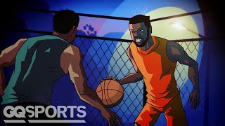 Kevin Durant on His Legendary Game at Harlem’s Rucker Park  GQ Sports [upl. by Nylkcaj511]