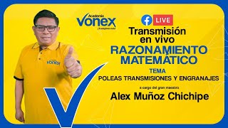 CLASES FREE DE RAZONAMIENTO MATEMÁTICO  VONEX [upl. by Tasia]