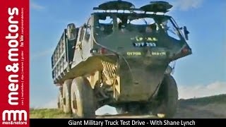 Giant Military Truck Test Drive  Alvis Stalwart  With Shane Lynch [upl. by Eitsirc]