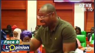 Parlement de la Cedeao  Le député Guy Marius Sagna dénonce la situation en Guinée [upl. by Lyda2]