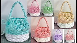 Nuevos Modelos Lindos para Tí Mini Bolsos Bonitos a Crochet Fáciles [upl. by Piegari]