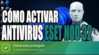 CÓMO ACTIVAR ANTIVIRUS ESET NOD 32 PREMIUM 2024 [upl. by Neisa]